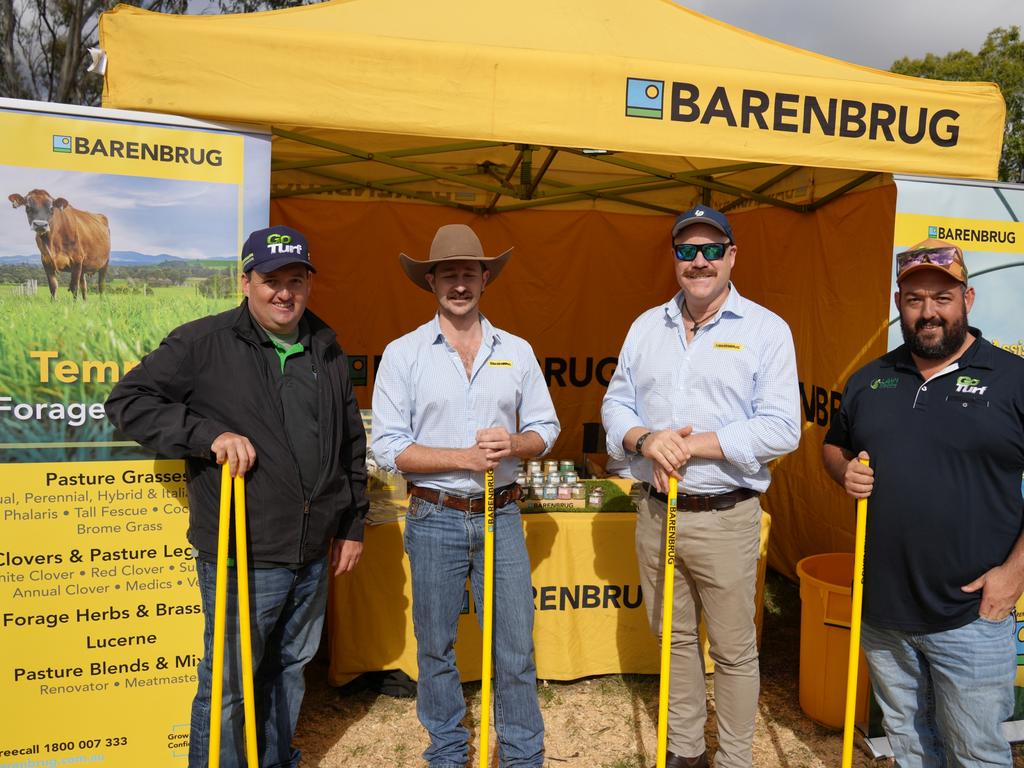 Nathan, Marty, Matt and Matt at Farm Fest 2025