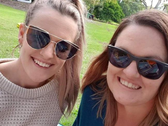 (L to R) Local Hervey Bay sisters Sarah, who was diagnosed in 2016 with type one diabetes when she was 23 years old, and Jessica, who was diagnosed in 2007 with type one diabetes when she was 21 years old.