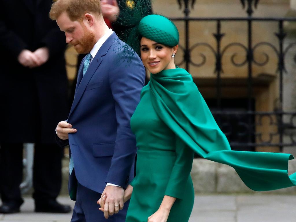 Britain's Prince Harry, Duke of Sussex and Meghan, Duchess of Sussex. Picture: Tolga Akmen/ AFP