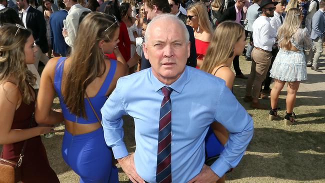 Integrity Commissioner Ross Barnett at Doomben. Picture: AAP/Richard Gosling