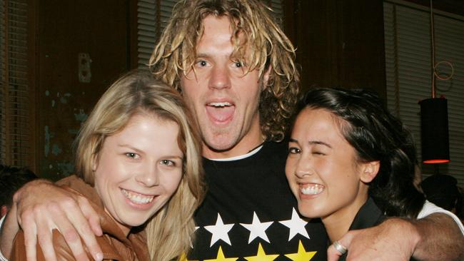 Kristen Wylie, Ben Phillips and Veronica Russell at Revolver nightclub for a sunglasses launch party. File picture.