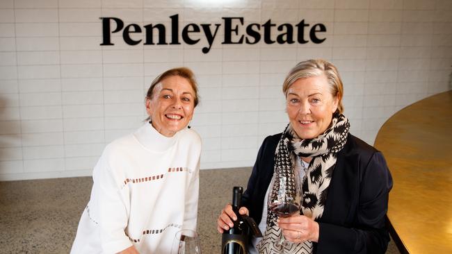 Bec and Ang Tolley at their McLaren Vale cellar door in 2017.