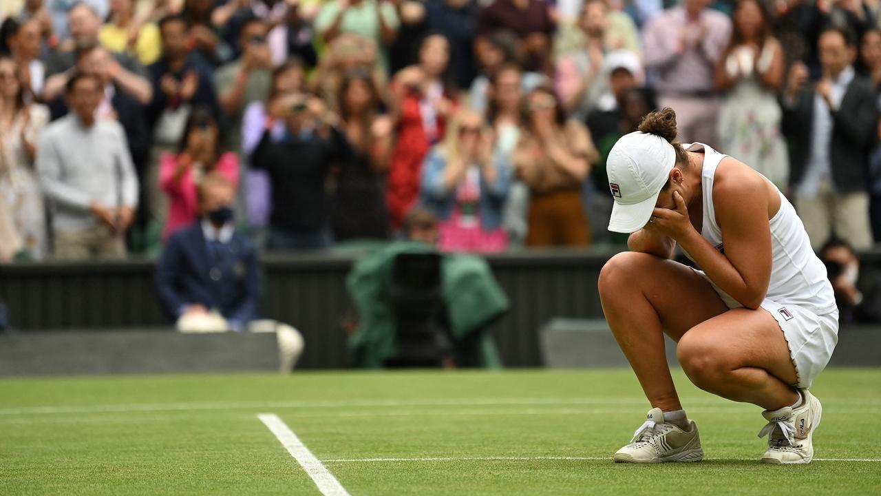 Wimbledon 2021: Ash Barty beats Karolina Pliskova, women's singles final,  score, news, results, highlights, reaction, Tom Cruise