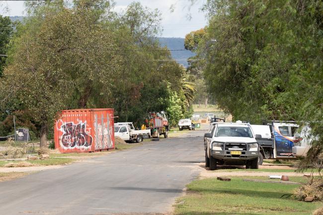 Huge storms late Sunday caused a massive flash flood in the middle of the night in Eugowra, with houses washed off their foundations, and cars and other items strewn though the town. Picture: Chris Watson/Farmpix Photography