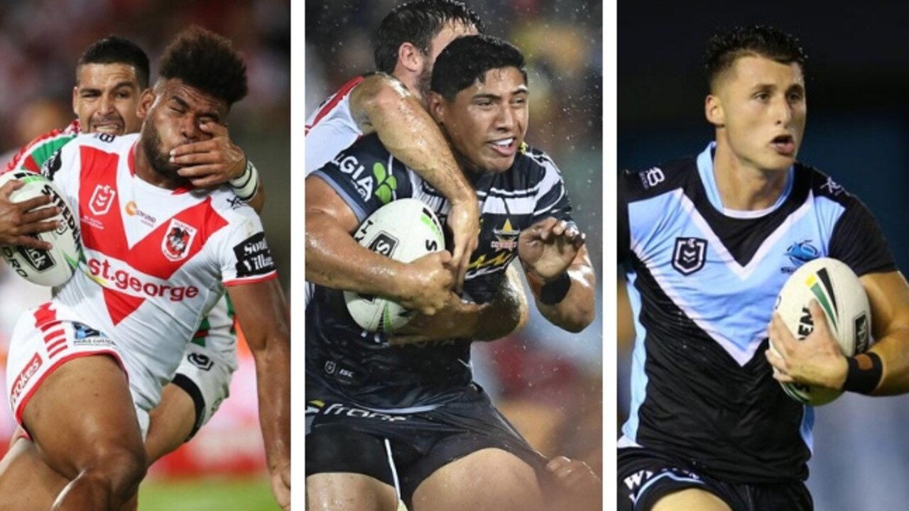 Mikaele Ravalawa, Jason Taumalolo and Bronson Xerri.