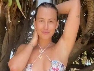 Woman defends skimpy bikini after backlash. Picture: TikTok/JordanHartley