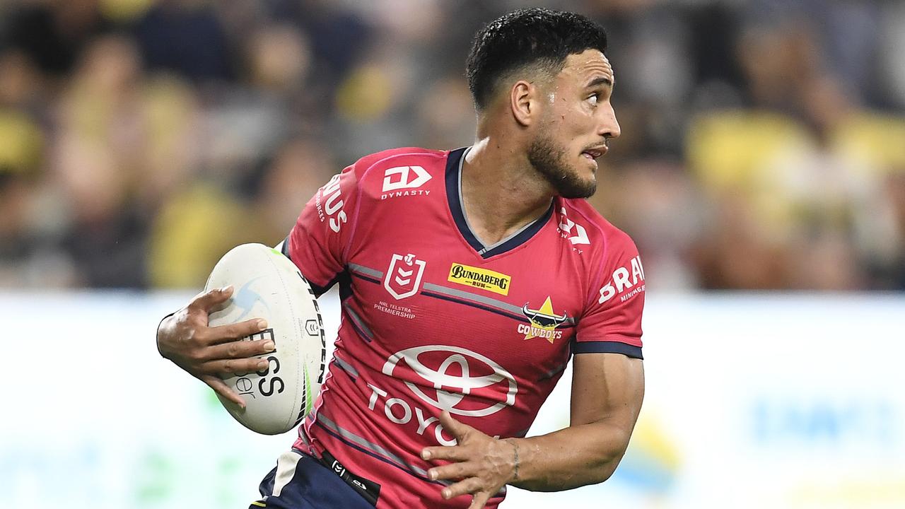 Townsville, Australia. 01st July, 2023. Jake Granville of the Cowboys  during the NRL Round 18 match between the North Queensland Cowboys and the  Wests Tigers at Queensland Country Bank Stadium in Townsville