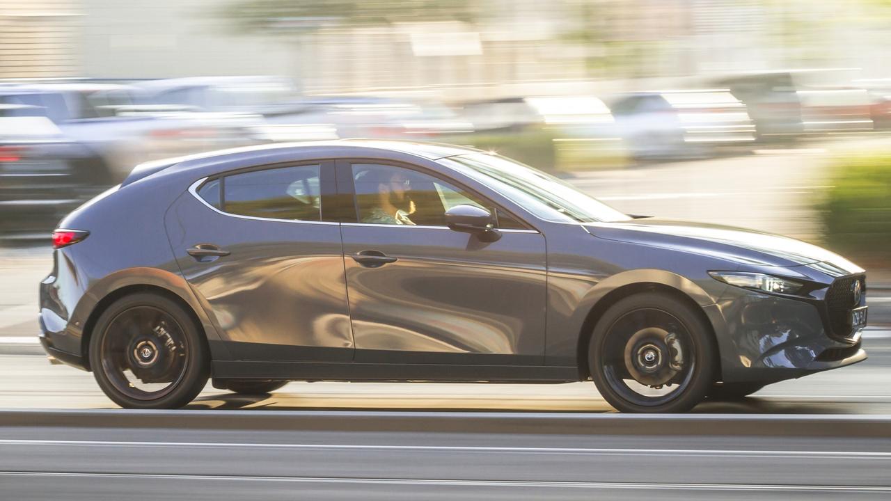 The Mazda3 starts from just over $30,000 drive-away.