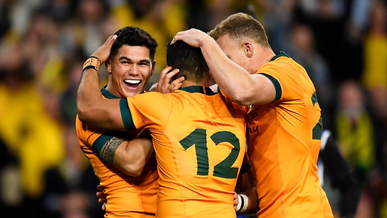 The Wallabies pulled off an incredible late win over France. Photo: Getty Images