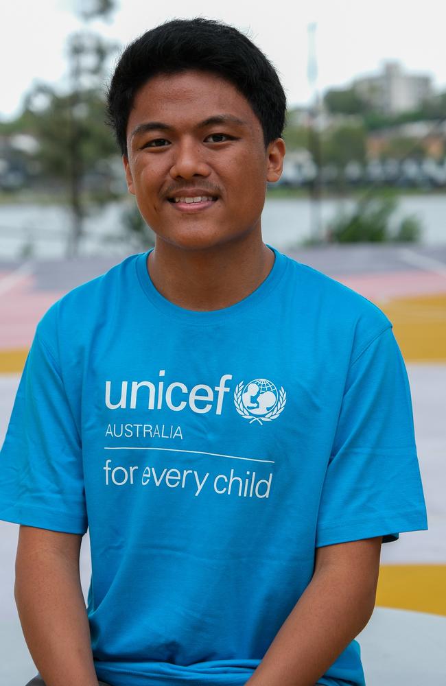 18-year-old Peter Susanto has been selected to join the group of 11 new UNICEF Australia Young Ambassadors.