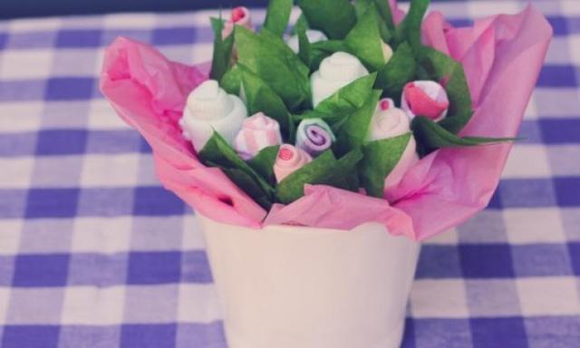 Craft tutorial: How to make a pretty baby bouquet