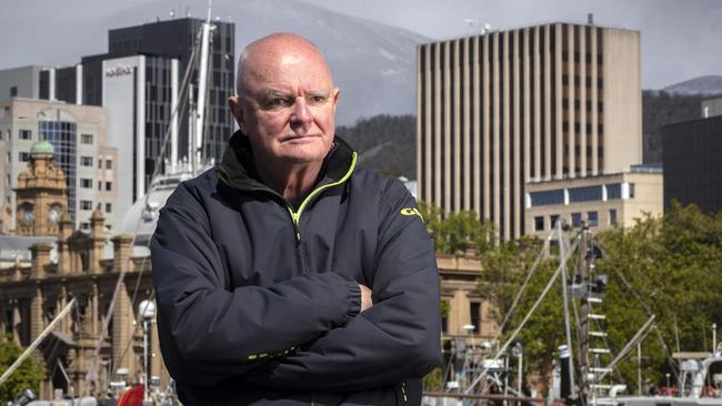 Mount Wellington Cableway Co. Chair Chris Oldfield. Picture: Chris Kidd.