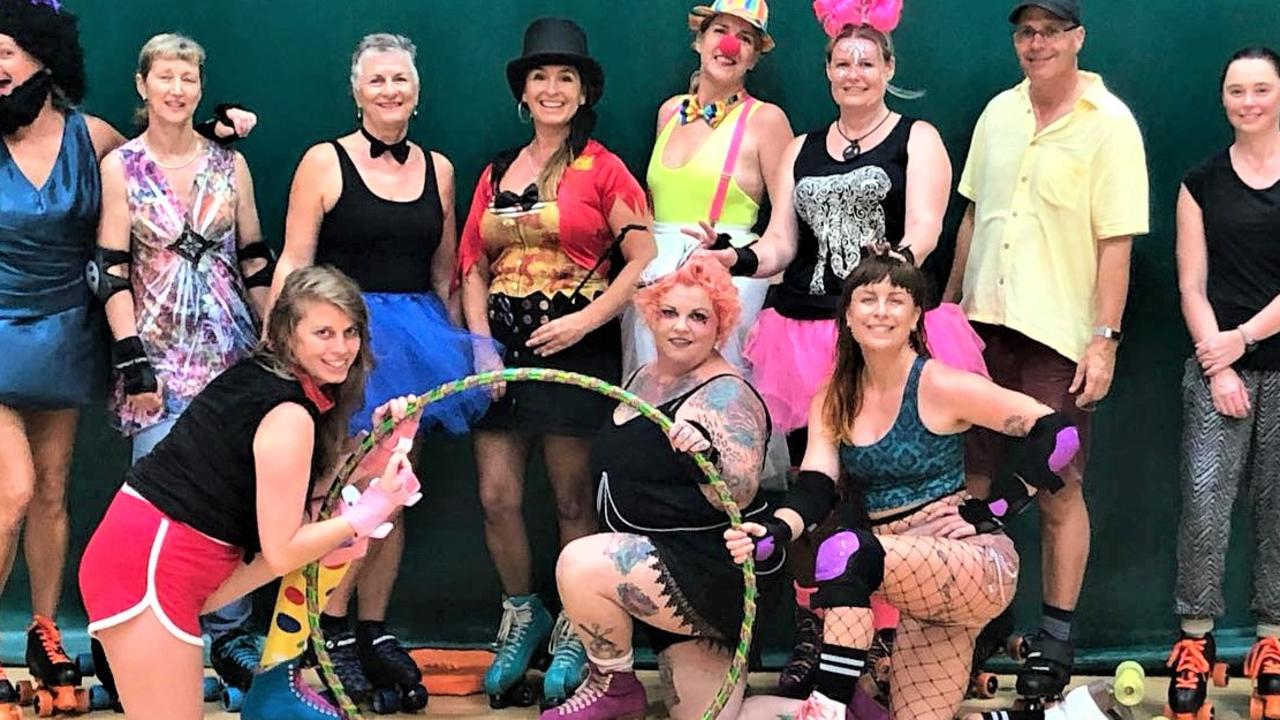 Tanya Stevens and her Tewantin-Noosa Rollers love to capture the fun of their disco rolling days at the Noosa Leisure Centre.