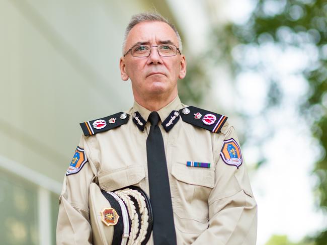 NT Corrections Commissioner Scott McNairn has passed away. Picture: Che Chorley