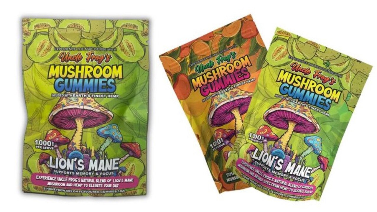 A public health warning has been issued for the Uncle Frog’s Mushroom Gummies, Cordyceps and Lion’s Mane varieties.