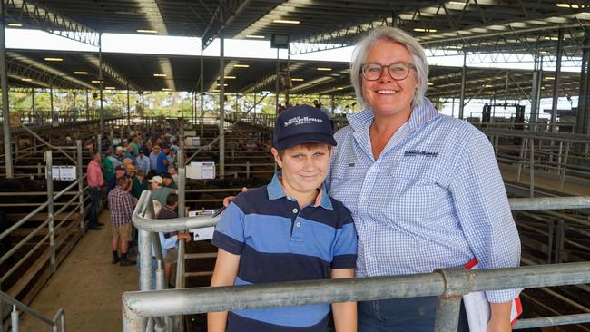 Albert, 10, and Elisa Hanlon from Irrewillipe. Picture: Rachel Simmonds