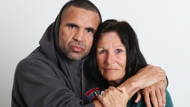 Mum Lyn has been very strict with Mundine’s miracle diet. (David Swift.)