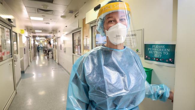 Healthcare would be required to get a fourth Covid vaccine under a push by their colleagues. Picture: David Caird