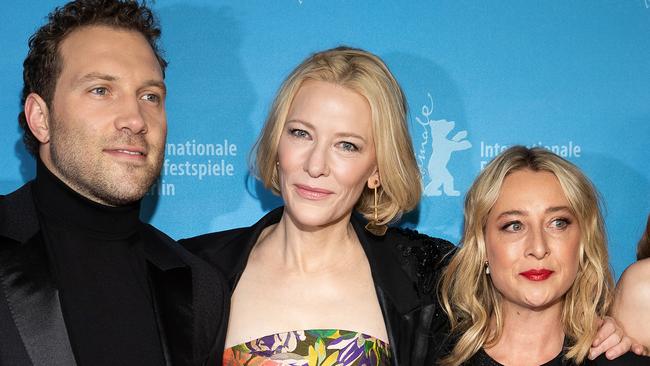 Jai Courtney, Cate Blanchett and Asher Keddie at the Stateless premiere during the 70th Berlinale International Film Festival in Berlin in February. Picture: Andreas Rentz/Getty Images