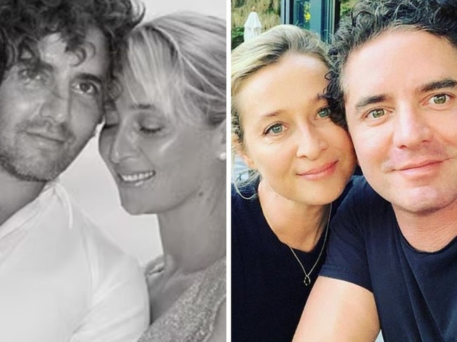 Vincent Fantauzzo and Asher Keddie. Picture: Instagram