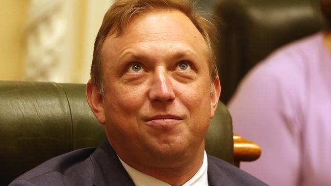 A tie or a jacket are the usual attire for Queensland parliamentarians, including Opposition Leader Steven Miles, but he almost got caught out this week. File picture: Annette Dew
