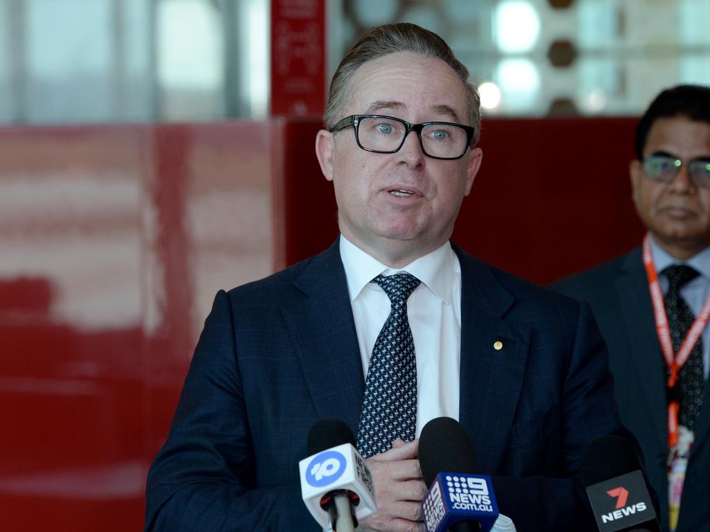 Qantas CEO Alan Joyce. Picture: NCA NewsWire / Andrew Henshaw