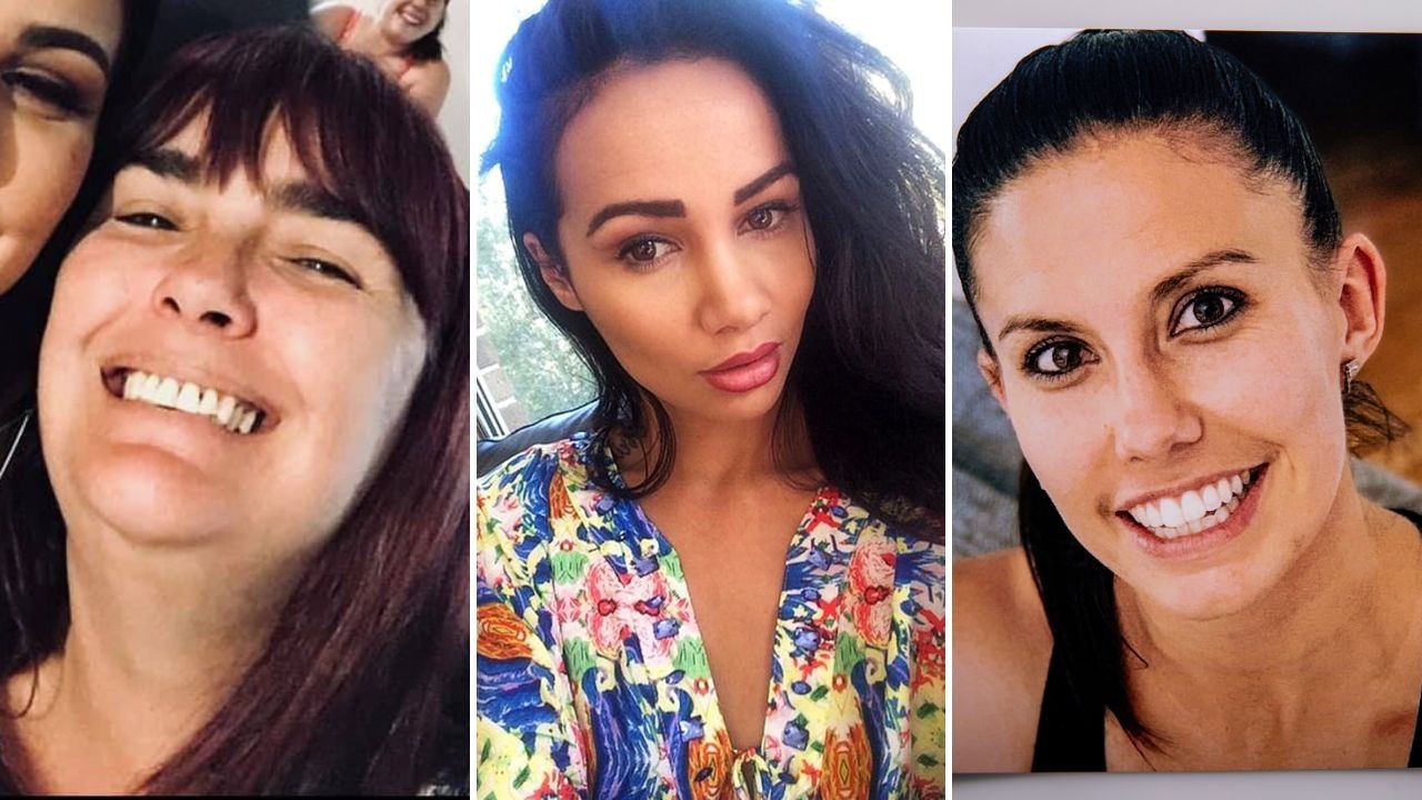 DV victims Doreen Langham, Tara Brown and Hannah Clarke.