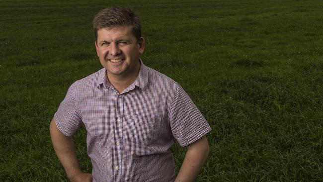 LNP member for Scenic Rim Jon Krause in Boonah, Qld. photo: Glenn Hunt / The Australian