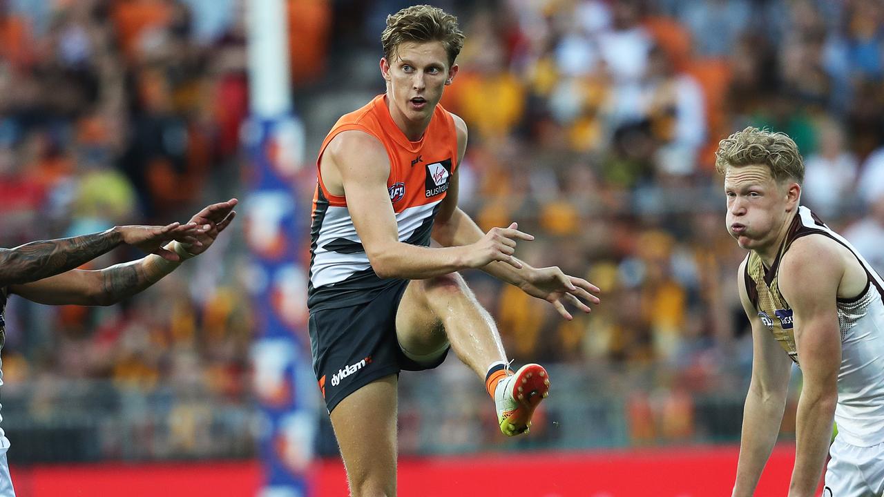 Afl Gws Giants: Shane Mumford Says Physical Growth Key To Giants 