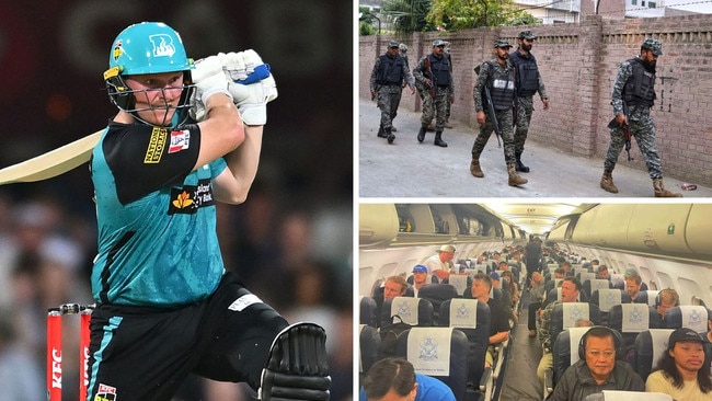 Brisbane Heat batter Max Bryant has broken his silence on Australian cricketers' escape from Pakistan just hours before an Indian missile strike.