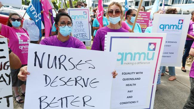 Australia needs an extra 85,000 nurses within the next two years. Picture: Brendan Radke