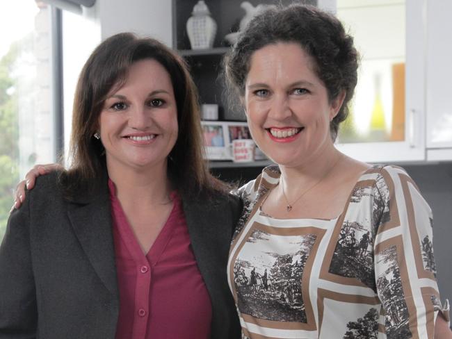 Senator Jacqui Lambie with Kitchen Cabinet host Annabel Crabb. Picture: Supplied/ABC.