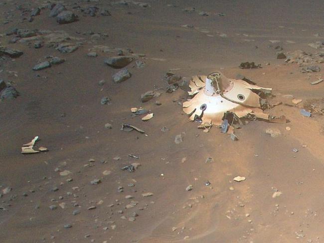 ‘Perseverance had the best-documented Mars landing in history.’ Picture: NASA