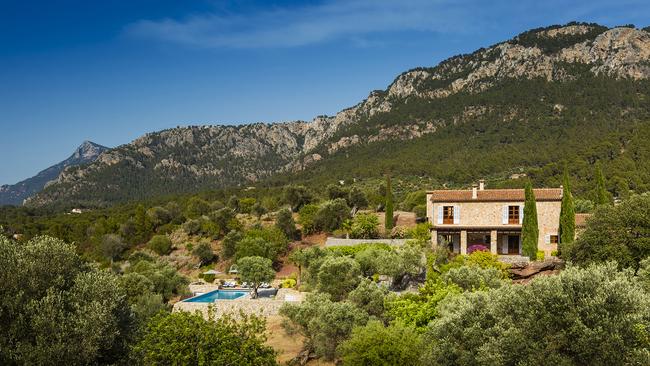 The villas are set amongst lush olive groves. Picture: Jonathan Cosh of Visual Eye