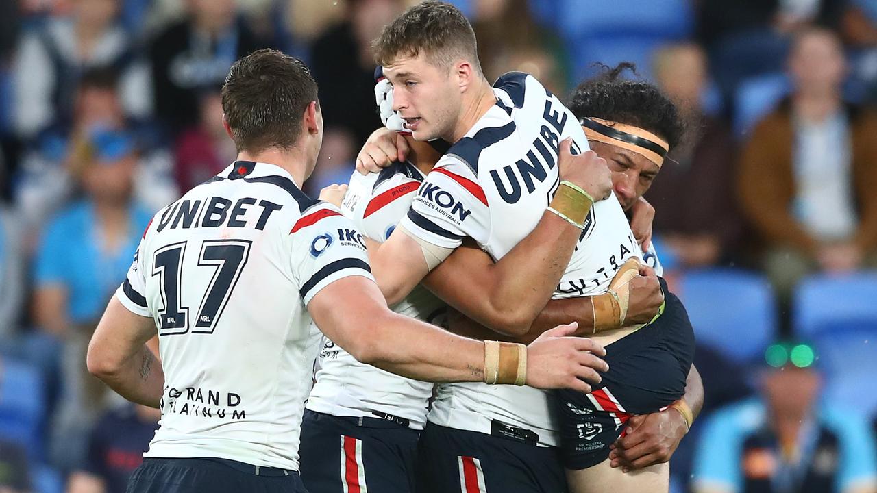 Sam Walker helped save the Roosters’ blushes.