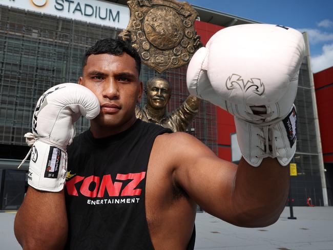 Tevita Pangai Junior is struggling to resurrect his rugby league career. Picture: Liam Kidston