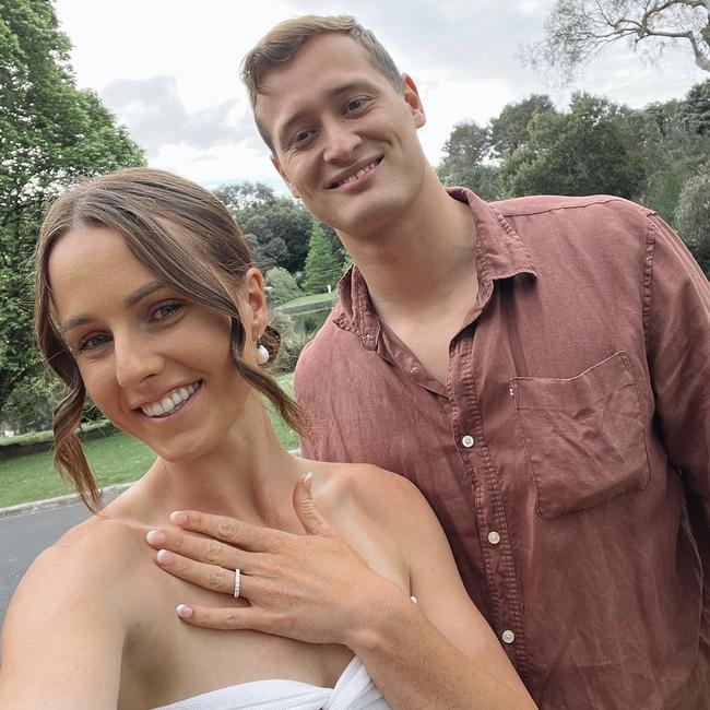 Nathan Kreuger has proposed to Tess Kirsopp-Cole.