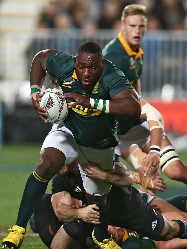 Tupou’s assignment: Tendai ‘the Beast’ Mtawarira. Picture: AAP