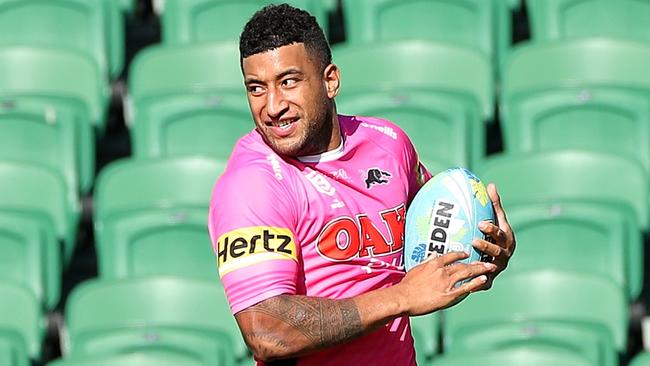 Viliame Kikau plays a prominent role for the Panthers. Picture: Richard Wainwright/AAP