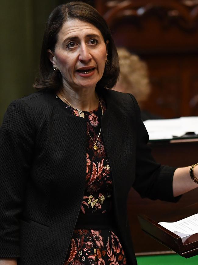 NSW Premier Gladys Berejiklian.