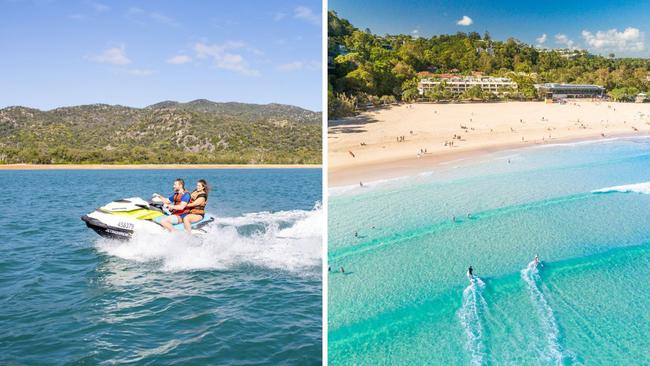 Horseshoe Bay, Magnetic Island and Noosa Main Beach.