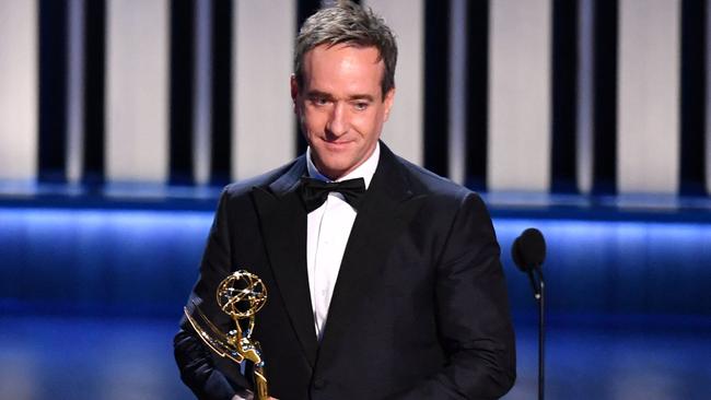 Outstanding Supporting Actor in a Drama Series winner Matthew Matthew Macfadyen. Picture: Valerie Macon / AFP