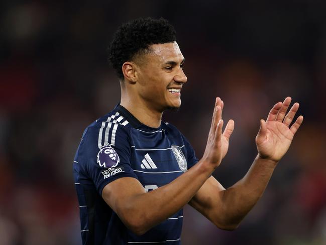 Ollie Watkins revived Aston Villa’s flagging hopes for a Champions League spot. Picture: Getty
