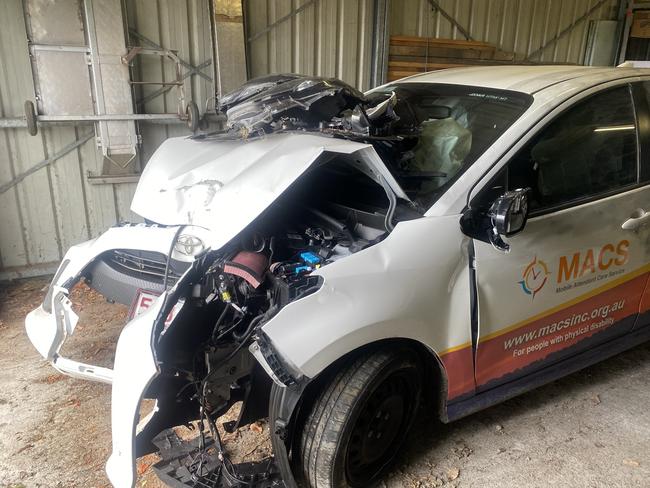 Police alleged two Toyota Yaris vehicles were stolen from MACS Kedron on Sunday, December 8, with two teens being charged. Picture: MACS.