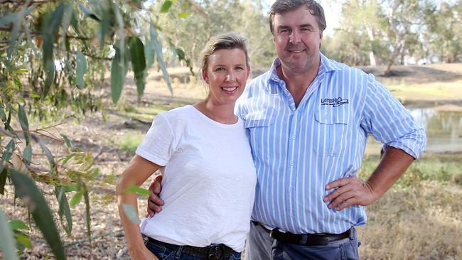 With the ability to produce a marbled lamb product, the team at Kinross Station Hampshire Downs has been recognised as one of Australia’s premium lamb producers. Picture: Yuri Kouzmin