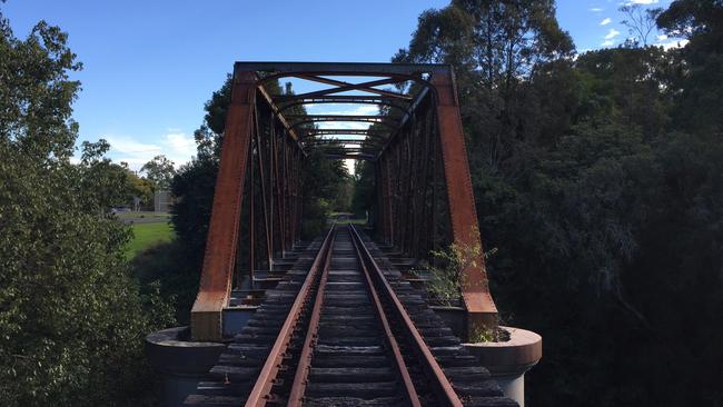 Part of the proposed Northern Rivers Rail Trail.