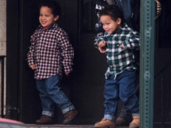The Twins together in New York City in 1998. Picture: Mario Magnani / Liaison Agency