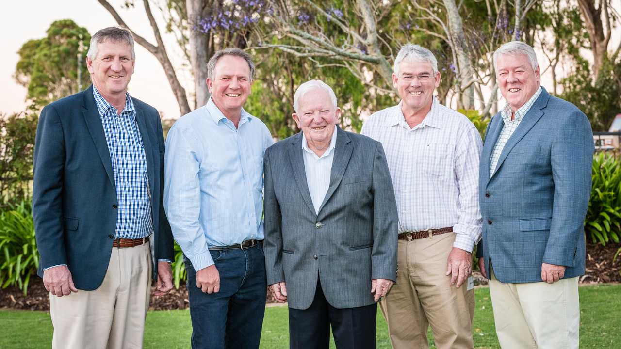 Denis, Joe, Henry, Neill and John Wagner. The Wagners have been inducted into the Queensland Business Leaders Hall of Fame.