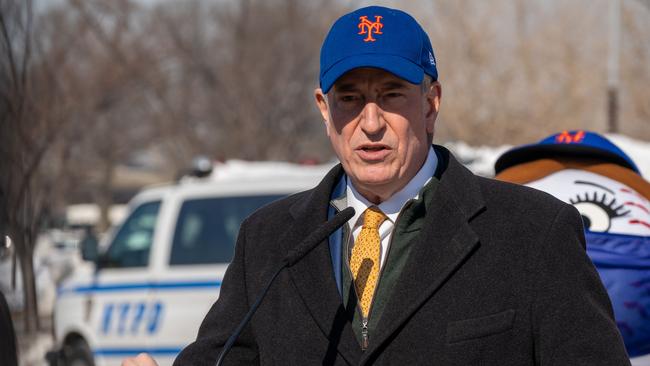 New York City Mayor Bill De Blasio. Picture: David Dee Delgado/Getty Images/AFP