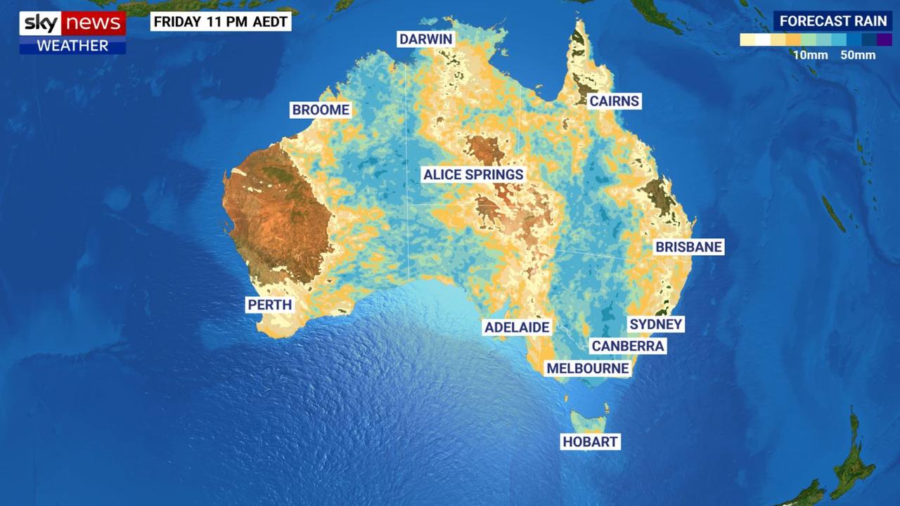 Melbourne Cup; Sydney, Brisbane weather Forecast for sun, then wet and